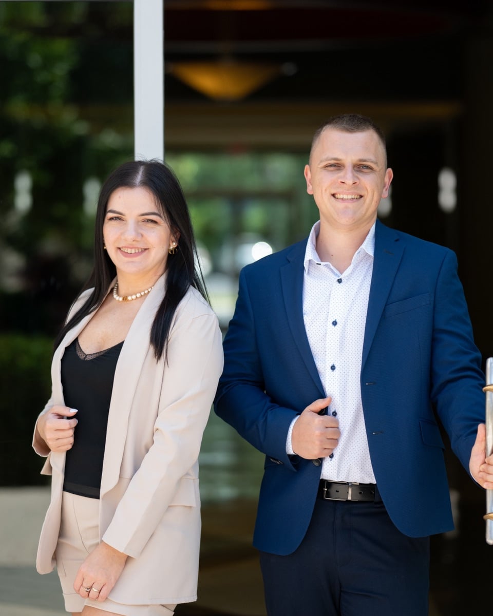 Vlad Kizlo and Anastasiia Zbihla, Realtors in Windermere, Florida